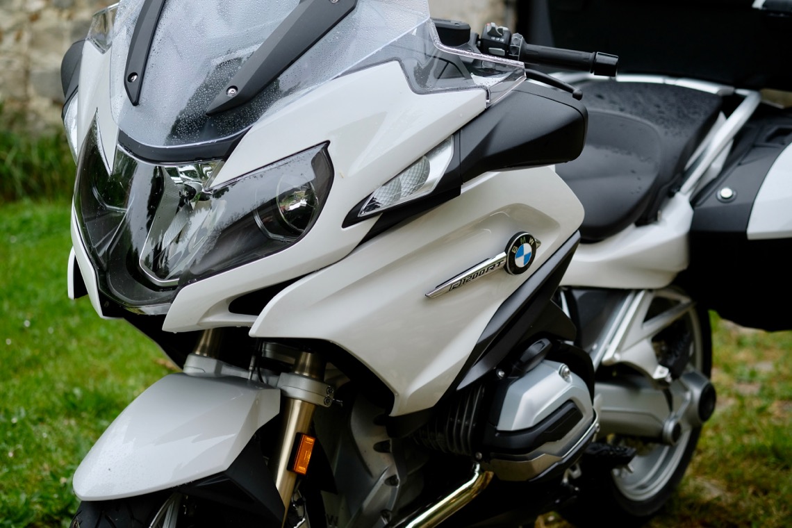 Clignotants aérodynamique pour moto à LED avec feux de jour blanc